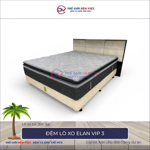Đệm lò xo Elan Vip 3